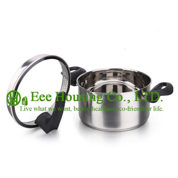 cookware with stainless steel manufactuer in China, kitchenware for sale, fry pan, woks,soup pot,milk pot for kitchen