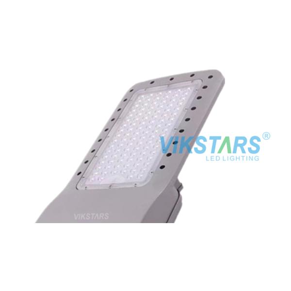 Waterproof 90w Solar Street Light Die Cast Aluminum Glass Material