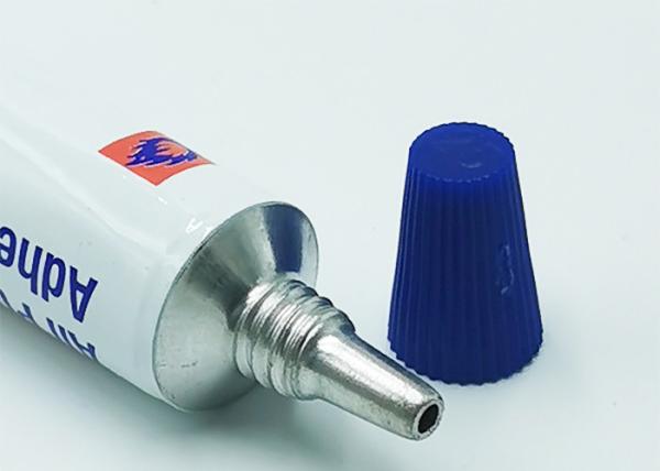 Elongated Nozzle Aluminum Tube Container Light Weight Small Dosage D13.5MM