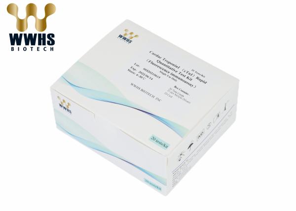 diagnóstico do sangue do cTnI WWHS FIA Rapid Quantitative Test Kit