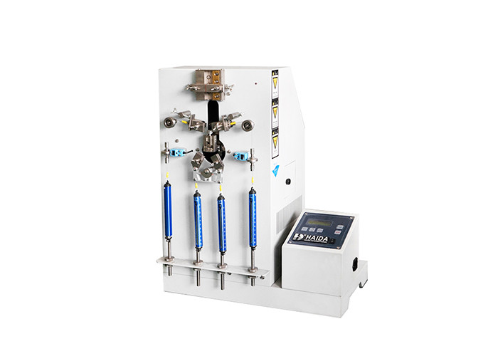 75mm LCD Suitcase Tester , 1/4HP Electric Zipper Pull Reciprocating Fatigue Test Machine