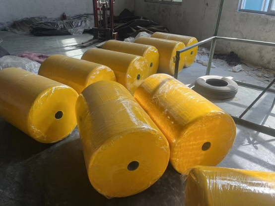 Foam Filled Marine Mooring Buoys EVA Floating Fender Ship Protection