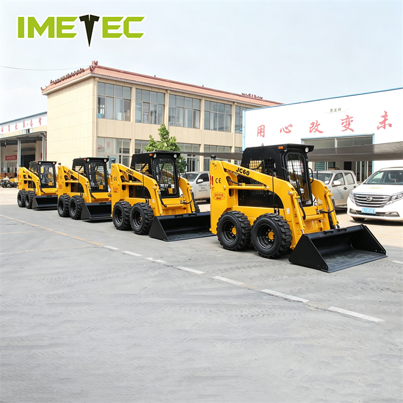 Brand New Mini Skid Steer Loader with 850kg Rated Capacity and Quick Attach System for Narrow Space Operation