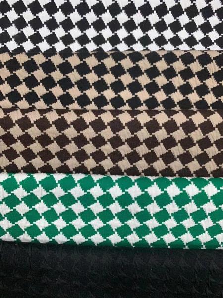 Kniting Polyester Bubble jacquard Elegent Fashion Designs for Women Dress and Scarf Static-free waterproof Antiflaming