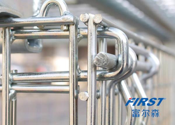 Four Rings 0.31m3 6.3mm Gauge Wire Mesh Box Pallet