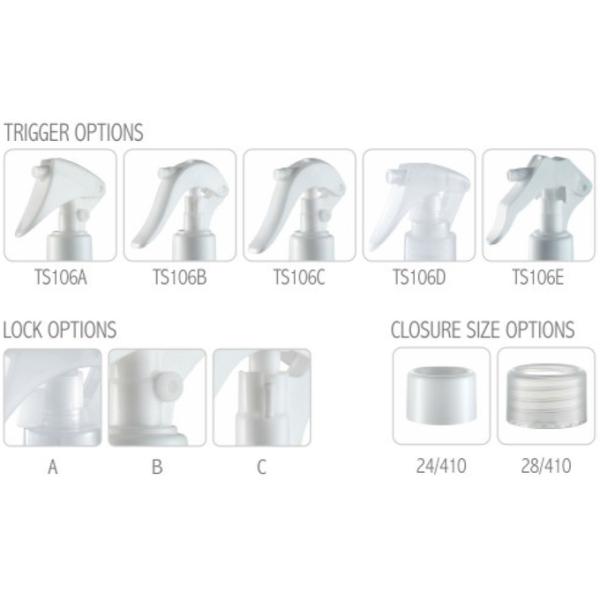 JL-TS106E Mini Hand Sanitizer Disinfectant Trigger Sprayer 28/410 24/410 for Skin Care Antibacterial