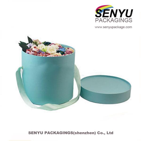 Трубка бумаги цветка подарка упаковывая вокруг роскоши картона с изготовленным на заказ логотипом