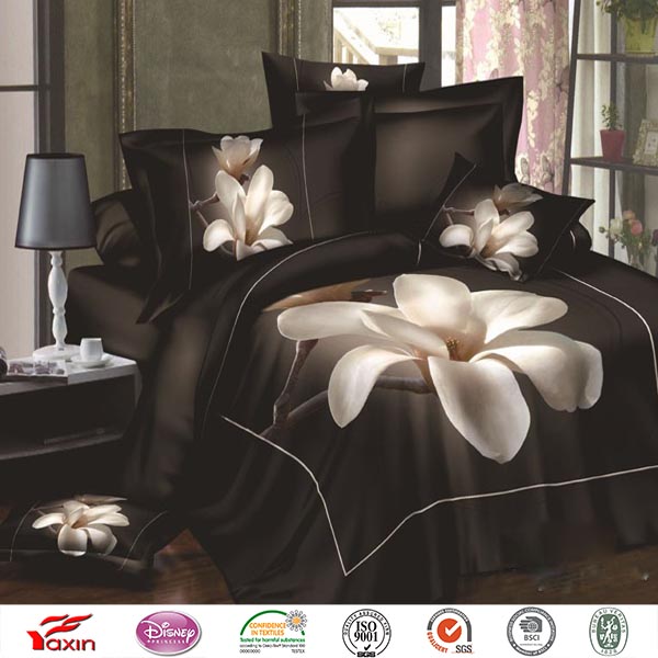 Hot sale Flower Kids single sets,China Microfiber bedding sets factory