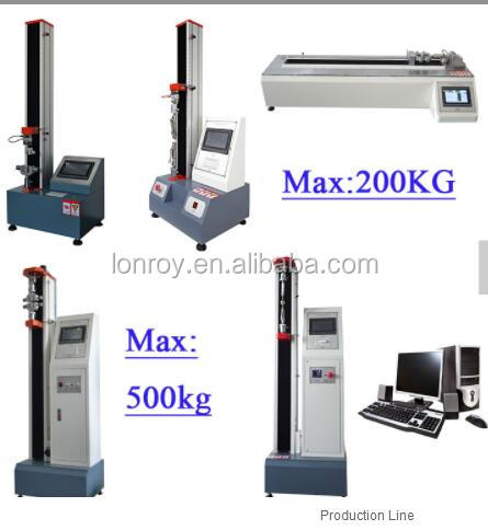 ASTM D5034 ISO 11339 Touched Screen Tensile Tester Tensile Test Machine Tear Test Machine