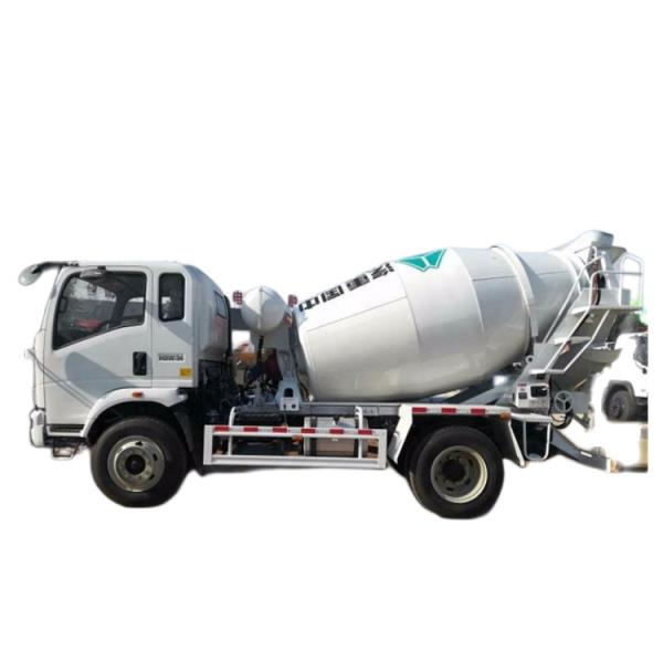 4000 Liters Concrete Mixer Truck SINOTRUK HOWO Cummins Engine 4×2 Mini Truck Mounted Concrete Mixer