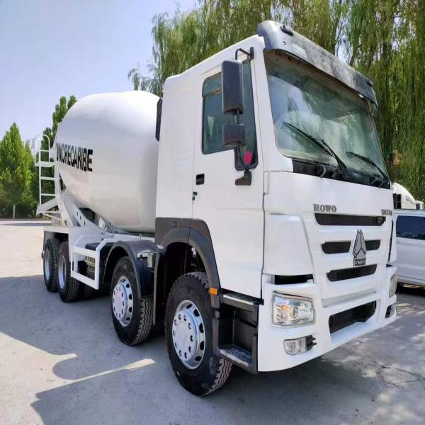 HOWO 371 Used Concrete Trucks 8x4 Cement Mixer