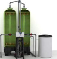 Eficiencia FRP 1-100T/H Capacidad Sistemas automáticos de ablandador de agua y continuo