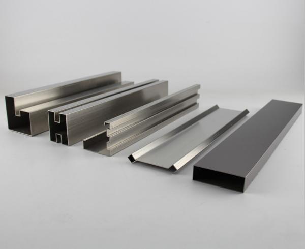 Hairline Finish Bronze Stainless Steel Wall Trim Wall Panel Trim 201 304 316 For Wall Ceiling Frame