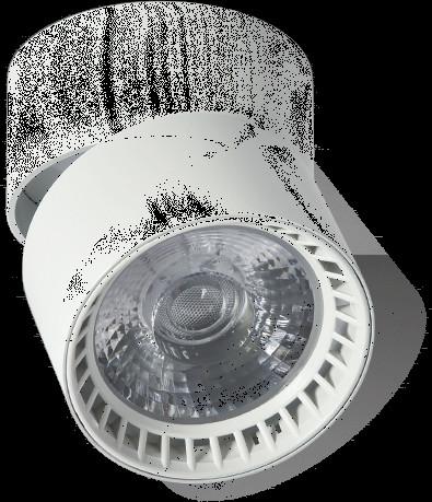 10W 100lm/ W Black LED Track Lighting Systems 5000K Ceiling Track Spotlights