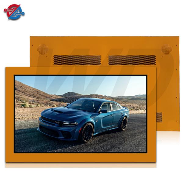 High Resolution 1080P RK3288 Processor Outdoor LCD Digital Signage Orange