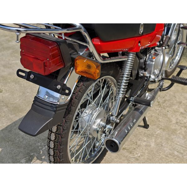 Motocicleta CUB personalizada de conducción suave a 80 km/h con luces y medidores cuadrados