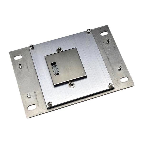 KIOSK IP65 / IK07 16 Keys Metal KeyPad Stainless Steel Keypad waterproof dustproof anti-vandalism Rear Panel Mounted -40℃