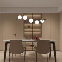 Décoration de la maison Salle à manger Pendant moderne Lampes suspendues en verre Lampes pour la chambre à coucher Design artistique Boule de verre Pendant nordique