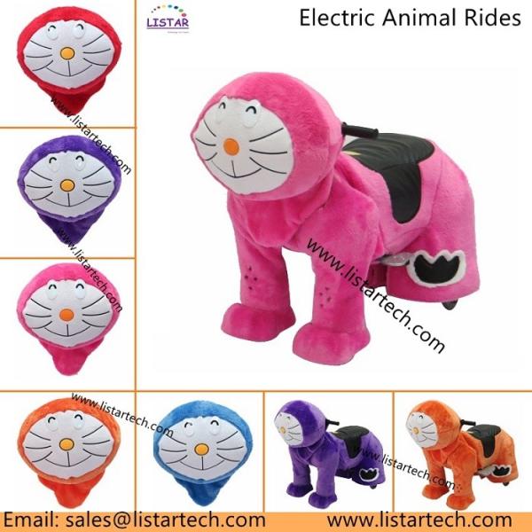 Battery Operated Toy Car with Cute Animated Appearance - Doraemon