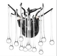 W8053 Lampe murale moderne à cristaux en or Décoration intérieure