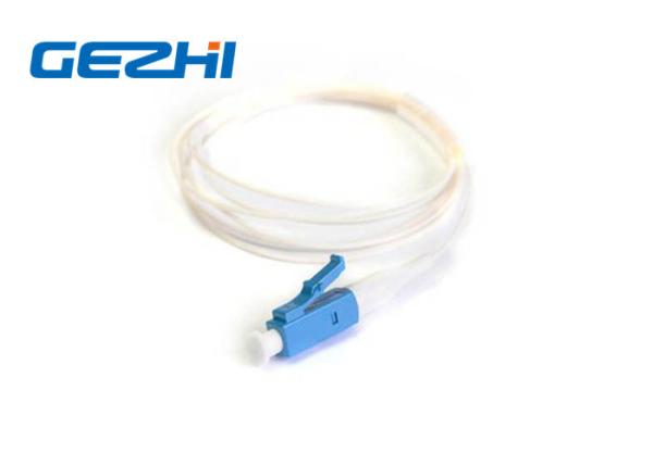 LC/UPC SM SX Pigtails 1.5M, Fiber Optic Pigtails LC 1.5 Mtrs 900um White Tight Buffer