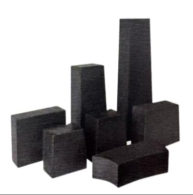 MgO-CaO-C Firebrick Black 50 Series 30MPa-35MPa Magnesite Refractory Bricks
