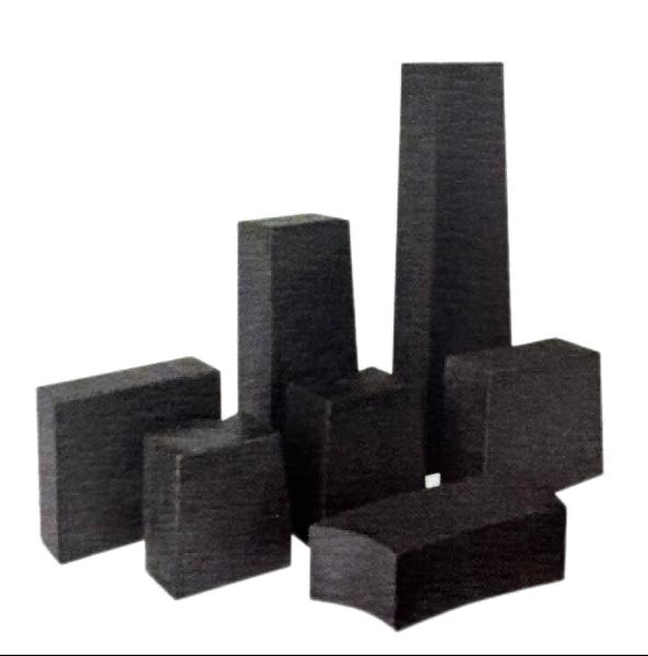 MgO-CaO-C Firebrick Black 50 Series 30MPa-35MPa Magnesite Refractory Bricks