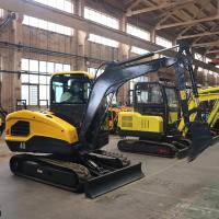 Cor 34kw de 4 toneladas de salvamento de Mini Backhoe Excavator da energia personalizada