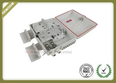 16 Core Outdoor Fiber Optic Junction Box Rainfall Resistant Outdoor