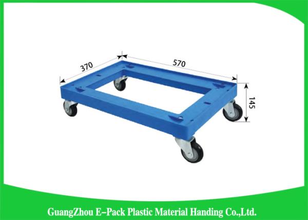 Dolly Transport Turnover For Industrial movente plástica antiestática dobrável