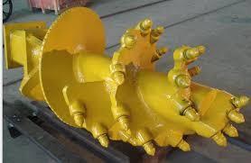 130mm 150mm 200 Mm Kelly Box Double Cutting Conical Rock Auger , Conical Auger