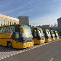 Yuchai 330 Motor Transmisión manual de segunda mano Golden Dragon 63 asientos Autobuses amarillos