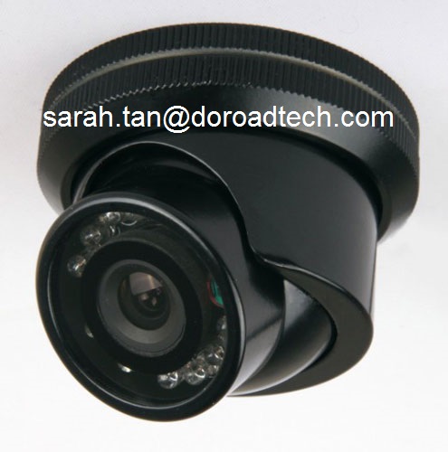 Bus Surveillance CCD Cameras, Vehicle IR Day/Night Mini Exterior Side-view Camera