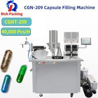 Máquina de enchimento de cápsulas farmacêutica semiautomática de carga dupla CGNT 209