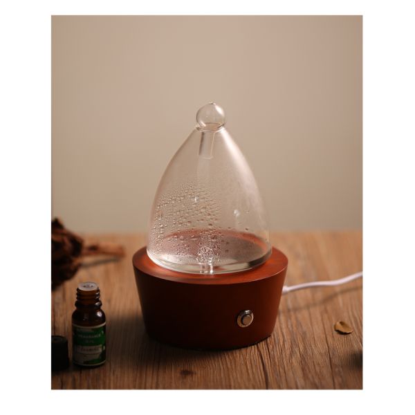 Customized Size Real Wood Essential Oil Diffuser Waterless High End For Hotels