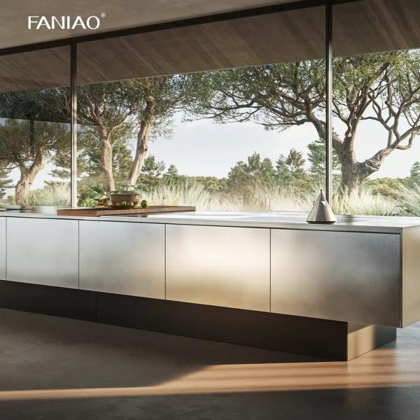 Custom Wood Complete Melamine Full Kitchen Cabinet Furniture Kitchen Cabinets Cupboard Manufacturer