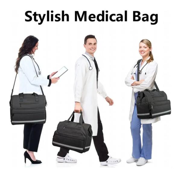 Сумка скорой помощи изготовленной на заказ сумки скорой помощи больницы медицинской портативная клиническая черная