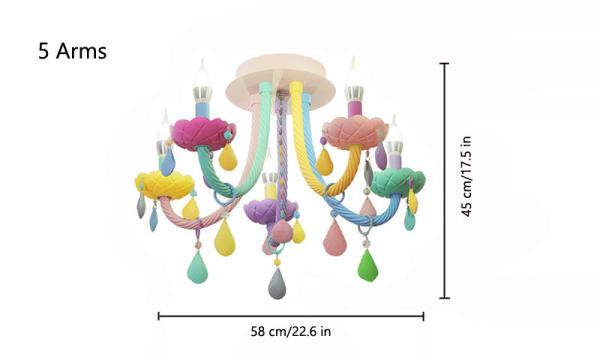 Bedroom Led Light Ceiling Lighting Kids Ceiling Light Child Room Chandelier Ceiling Lamp(WH-MA-167)