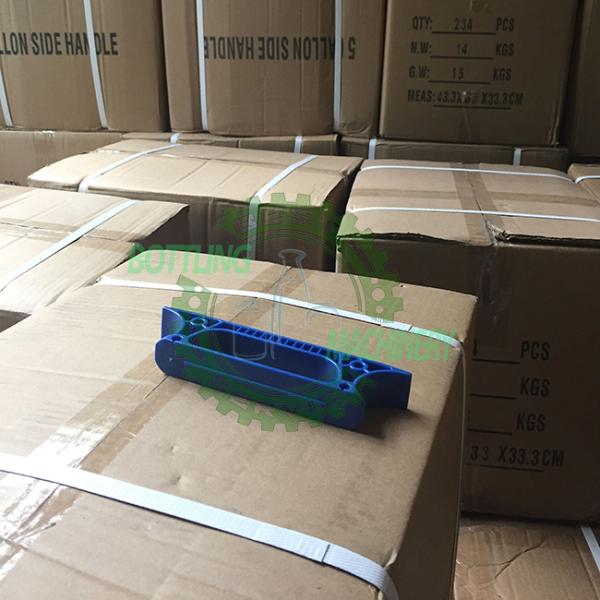 3-5 Gallon Water Bottle Bucket Blue Plastic Side Handle