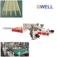 Linha vitrificada ASA Co Extrusion Machine da extrusão da placa do telhado do PVC da telha da resina sintética