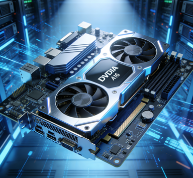 NVIDIA A16 64GB GDDR6 PCIe 3.0 X16 GPU With Dual-Slot Cooling ,  VDI & AI Inference Support For Enterprise Servers