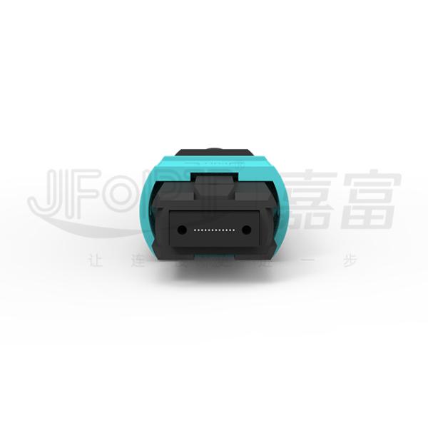 12 гибкий провод полярности b Aqua кабеля мультимодных 50/125 3.0mm LSZH хобота ядра MPO