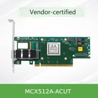 Tarjeta MCX512A-ACUT de Ethernet de la tarjeta de red de SFP28 10GbE/25GbE Mellanox X8 PCIE