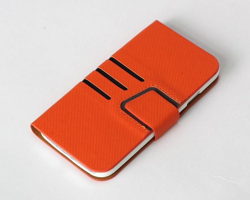 White PU Leather Wallet Case For Samsung Galaxy S4 With Sleep Fuction