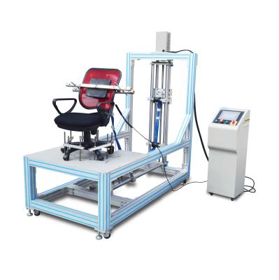Máquina de testes da mobília do laboratório da força vertical da base da cadeira/equipamento testes compostos da fadiga