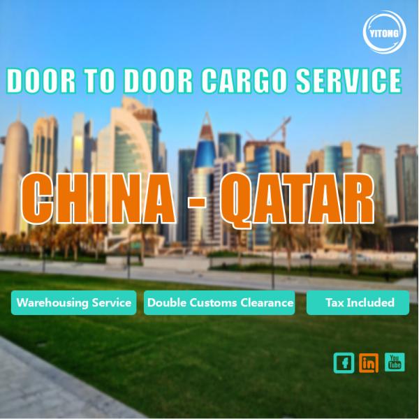 China To Qatar Mideast Door To Door International Shipping Service With Labeling