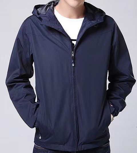 Custom Logo Blank Waterproof Windbreaker Jackets Plus Size Men's Tracksuit Jacket XMAMLON