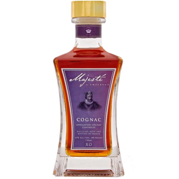 Мажест XO Коньячная стеклянная бутылка Флинтовый стеклянный декантер 1200г