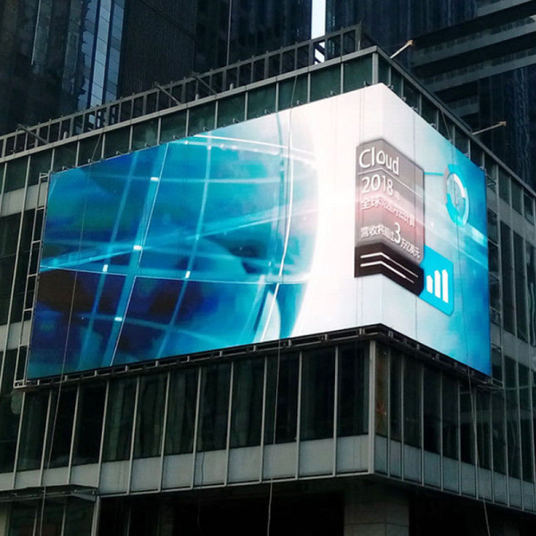 P4.44 Energy Saving LED Display IP66 Building Exterior Commercial Plaza Wall ABXING OA