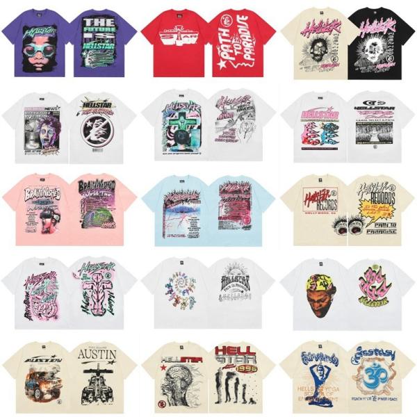 Men's Oversized Graphic Tee Crew Neck Short Sleeve Vintage Streetwear Tee Tops